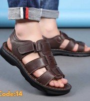 14 DK Chocolate  Belt Leather Sandal